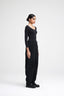 Plume Embroidered Pants
