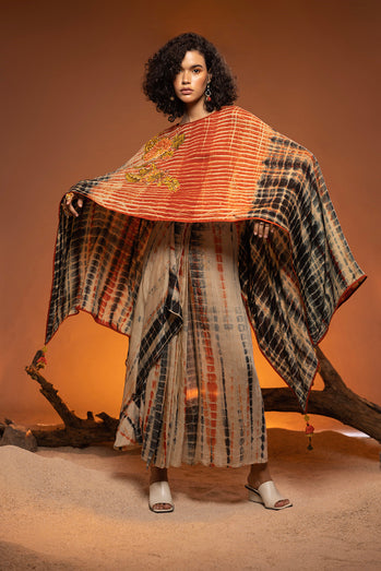 Shikoba - Beige/Orange