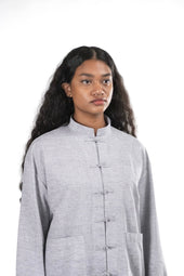 Kulam Shacket Black Tex