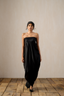 Lila Silk Tie Up Dress