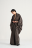Almas Pashmina Wool Robe Set
