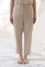 Beige Straight Pants