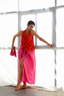 Solana Silk Ombre Dress
