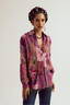 Paako Patchwork Shirt Lavender
