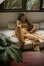 Dhyana Silk Cape Set