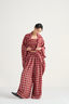Almas Pashmina Wool Robe Set