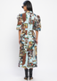 Pixelmati Pleated Dress