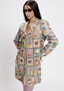 Kaali Peeli Embroidered Blazer Dress