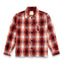 Medullary Ombre Checks Shirt- Red