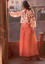 Bawari Skirt - Red Checks
