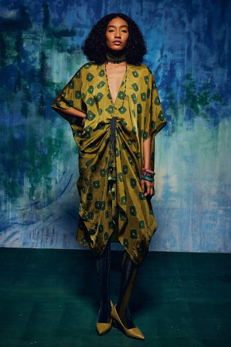 Shibori Coco Set-Olive