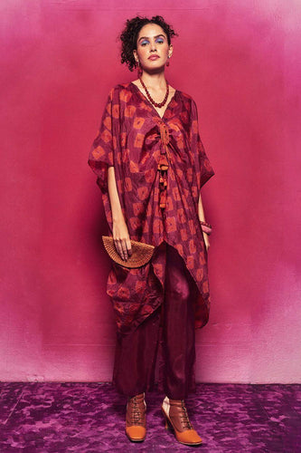 Shibori Coco Set-Fuschia