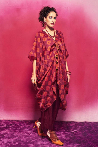 Shibori Coco Set-Fuschia