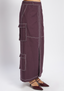 Jamun Cargo Skirt