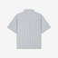 Vertebrae Symbolic Shirt- Blue and White Stripes
