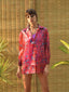 Sara Organza Button Down