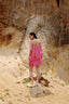 Elaya Silk Balloon Dress