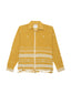Bhujodi' Mustard Handwoven Fringe Shirt