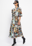 Pixelmati Pleated Dress