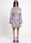 Pan Masala Embroidered Blazer Dress