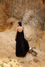 Kama Silk Tie-Up Dress
