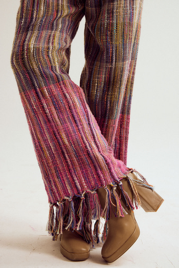 Foxglove handloom pants