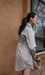 Seattle Wrap Shirt Dress - Solid