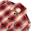 Medullary Ombre Checks Shirt- Red