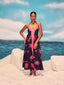 Padma Sundowner Halter Maxi Dress