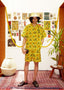Haldi Ajrakh Shorts