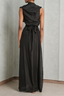 Kamya Silk Hooded Wrap Dress
