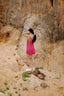 Kanti Silk Backless Slip Dress