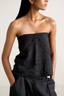 Saida Linen Tie Up Set