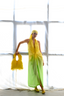 Solana Silk Ombre Dress