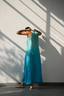 Solana Silk Ombre Dress
