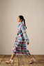 Vani Madras Check Sarong Dress