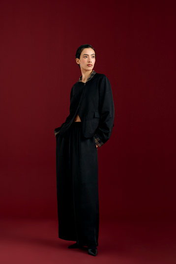 Obur Pashmina Wool Fitted Jacket