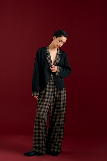 Obur Pashmina Wool Fitted Jacket