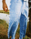 Double-Knees Bandhani Trousers