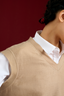Ash Pashmina Vest
