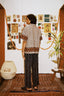 Lehar' Ajrakh Shirt With Border