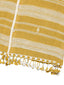 Bhujodi' Mustard Handwoven Fringe Shirt