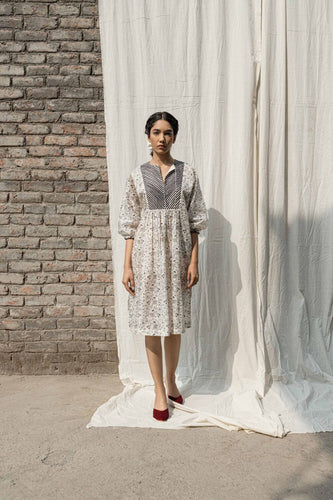 Gardenia Drawstring Dress + Slip