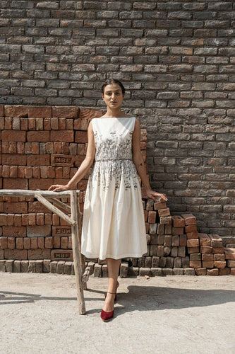 Aster Knife Pleat Dress