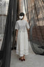 Gaia Quilted Yoke Dress
