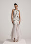 The Contoured Metallic Dress