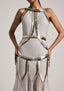 The Contoured Metallic Dress