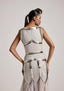 The Contoured Metallic Dress