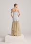 The Strapless Wave Lurex Dress