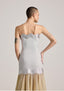 The Strapless Wave Lurex Dress